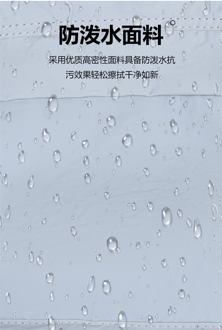 简约时尚潮流双肩包纯色字母休闲背包男女户外旅行大容量学生书包详情8