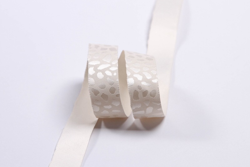 Korean version leopard print embroidered jacquard webbing diy bow hair accessory gift floral packaging pet brooch chest strap pic 15