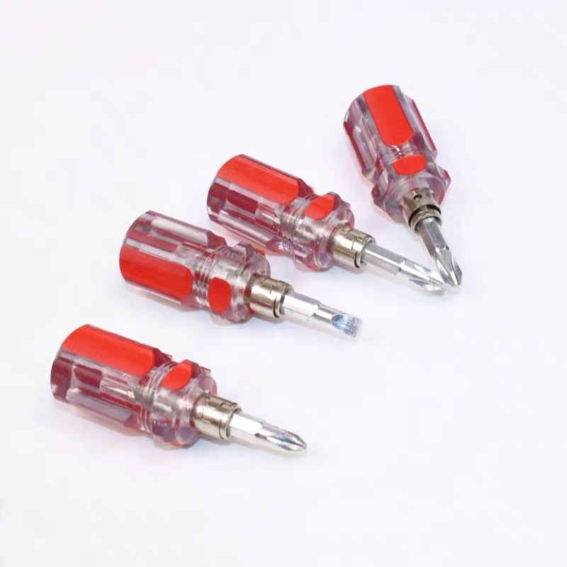 The manufacturer supplies small radish head screwdrivers, cross-head dual-purpose screwdrivers for wholesale at two-yuan stores pic 10