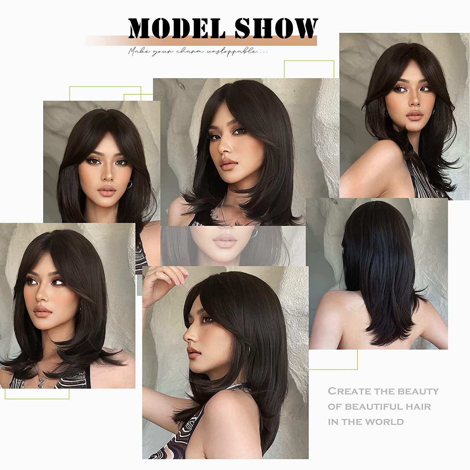 Wholesale and customization of long straight wigs for European and American women from the original manufacturer pic 10