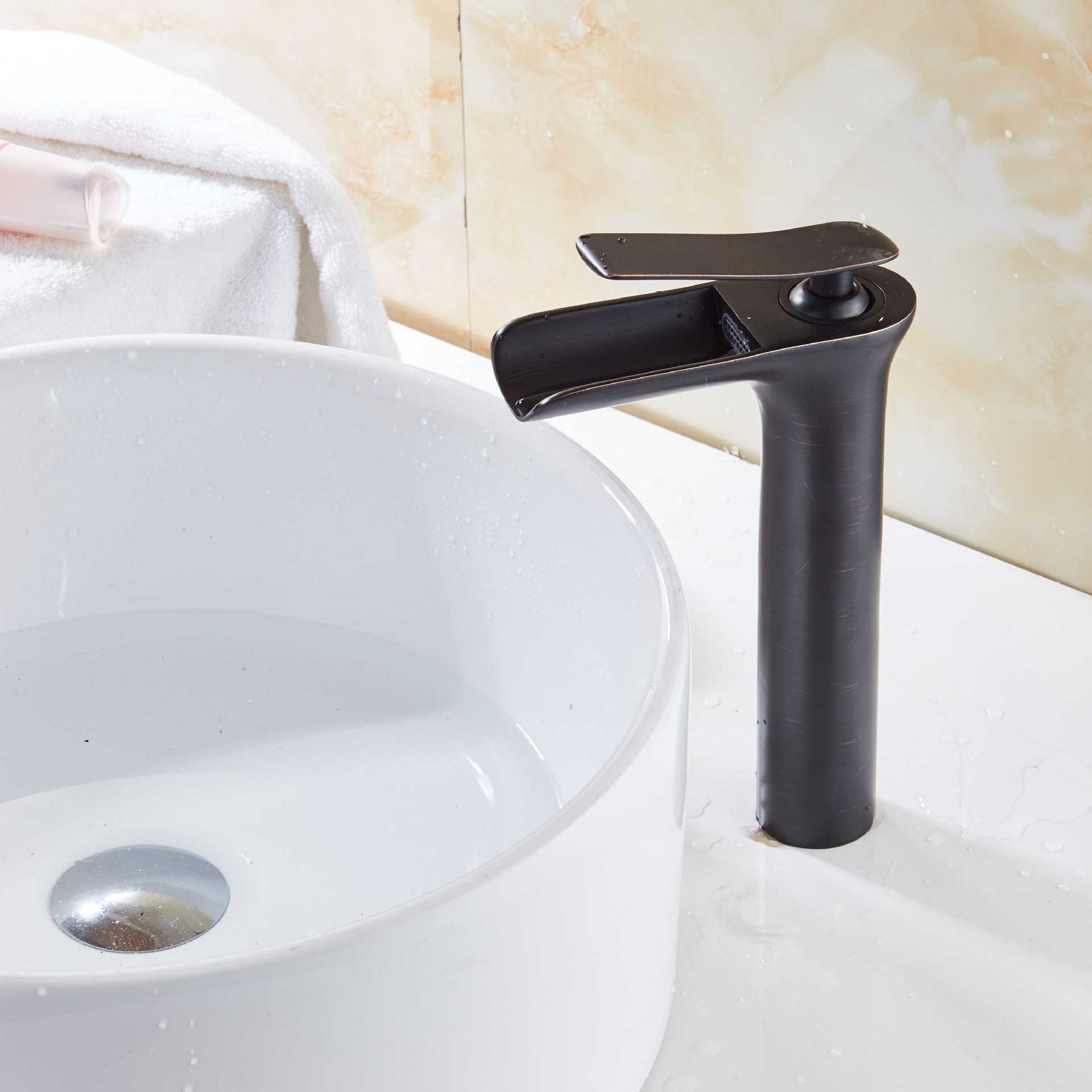 Direct sales of European-style antique black bronze faucets, black bronze washbasin faucets, and black bronze all-copper faucets pic 36