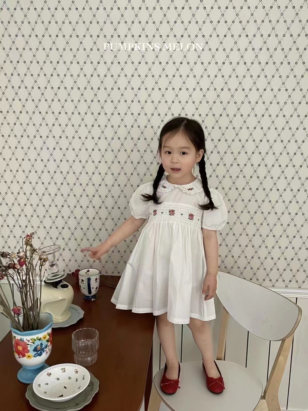 女童连衣裙夏装2023新款洋气儿童夏天短袖裙女小童夏季裙子潮详情4