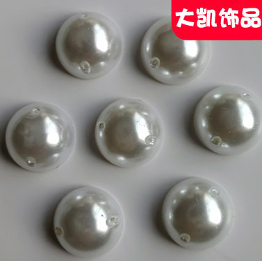 Factory wholesale half-sided five-pointed star high-brightness imitation pearl ABS material clothing, shoe tips, accessories and auxiliary materials, environmentally friendly pic 4