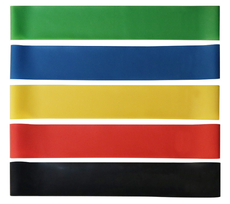 Cross-border silicone yoga resistance band, fitness resistance ring, training band, squat band for men and women, hip elastic ring pic 6