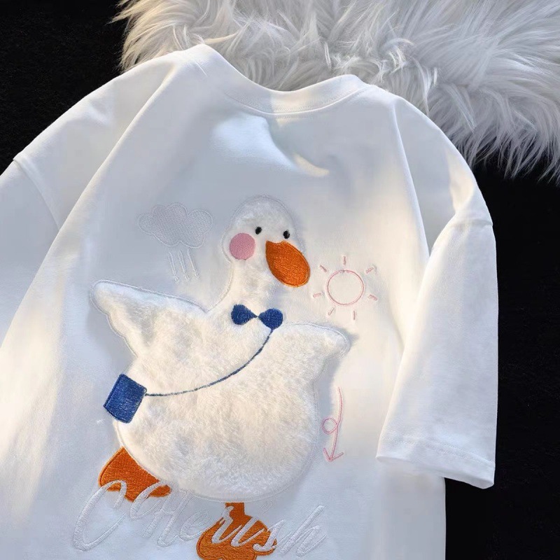 女大童休闲韩系爆款时尚洋气短袖上衣少女装修身显瘦炸街夏季T恤详情12