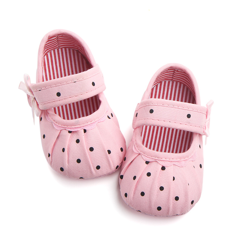 Autumn new polt-pleat Velcro baby walking shoes for export wholesale, baby walking shoes D0689 pic 7