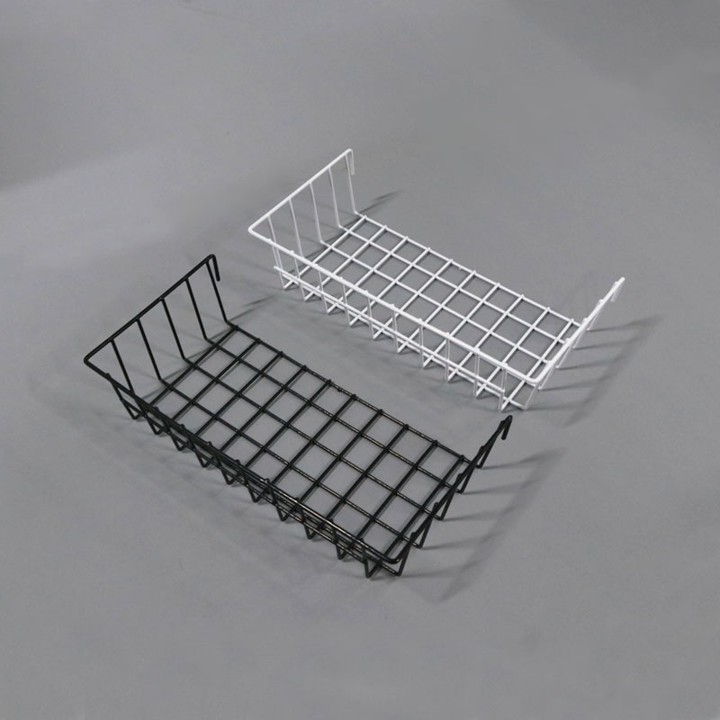 Factory direct sales of multi-functional mesh powder-coated storage baskets, Douyin storage baskets, hanging baskets pic 15