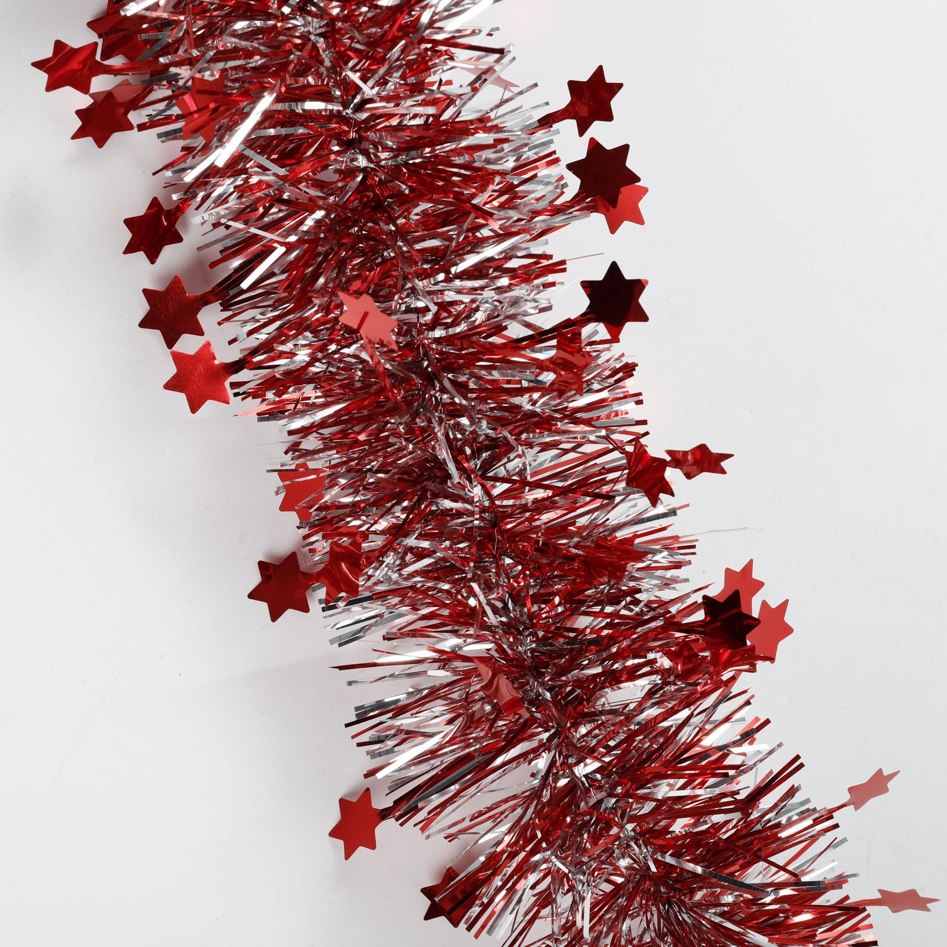 Cross-border best-selling Christmas party birthday decorations, five-pointed star color strips, wool strips, dance, wedding room decorative ribbons pic 5