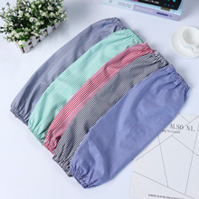 厂家批发防水防油PU袖套印花皮革套袖厨房工作劳保袖头成人男女详情5