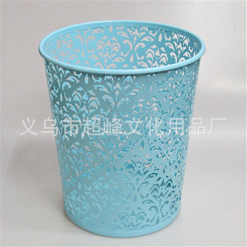 树藤纸篓浅蓝
