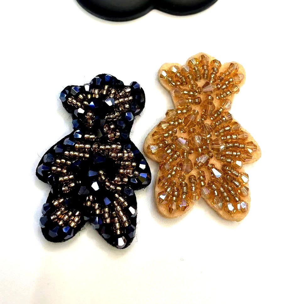 Versión coreana hecho a mano cristal ositos accesorios accesorios para el pelo tocados accesorios de dibujos animados zapatos y sombreros accesorios de ropa accesorios accesorios fábrica lote recto pic 8