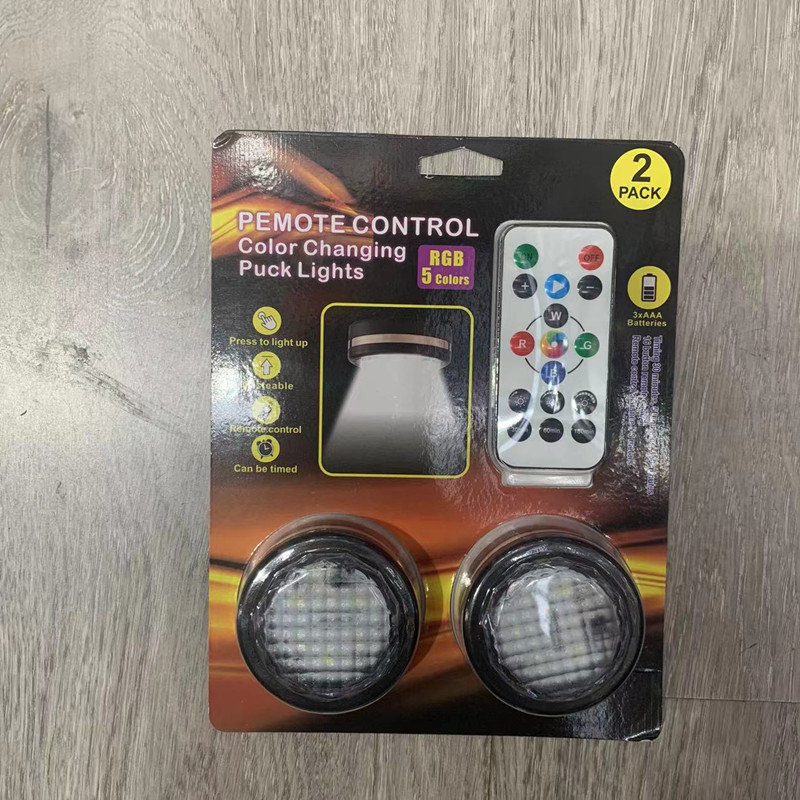 RGB color lights, remote control lights, pat lights, one-to-two wardrobe lights, LED small square lighting, ambient lights, press lights pic 1