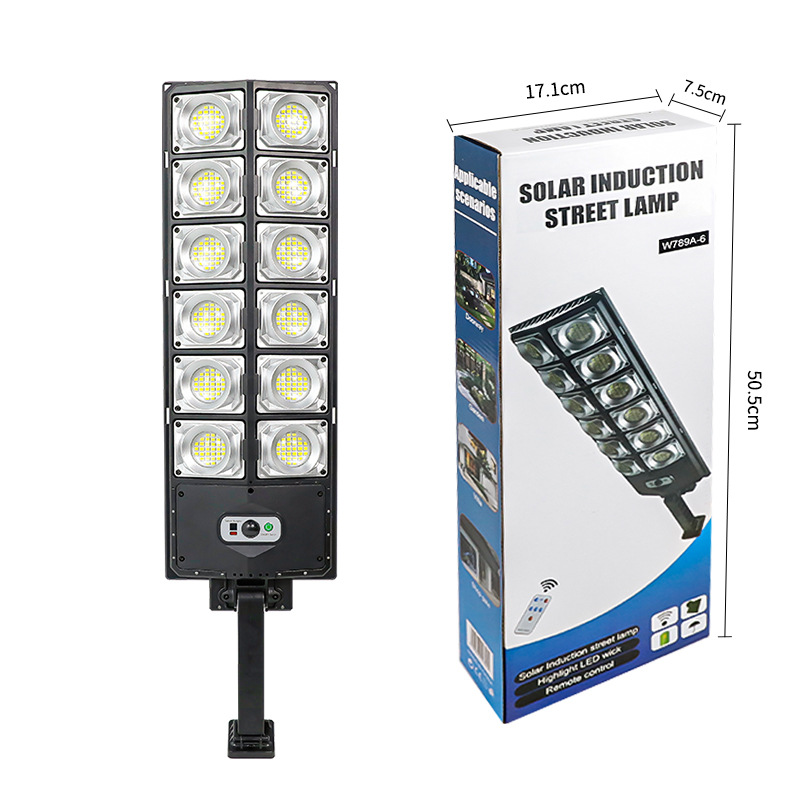 Wholesale of cross-border outdoor courtyard solar integrated street lamps, household outdoor lighting lamps, human body sensing solar lamps pic 23