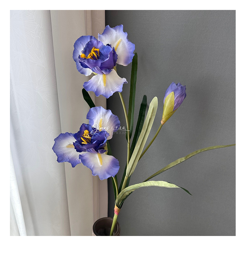 莫奈花园仿真花仿真花束法式婚礼装饰花高级感场景布置手感假花详情22