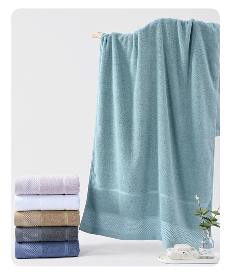 浴巾全棉家用套装纯棉毛巾洗脸柔软吸水方巾加大擦手擦脚礼品批发详情13