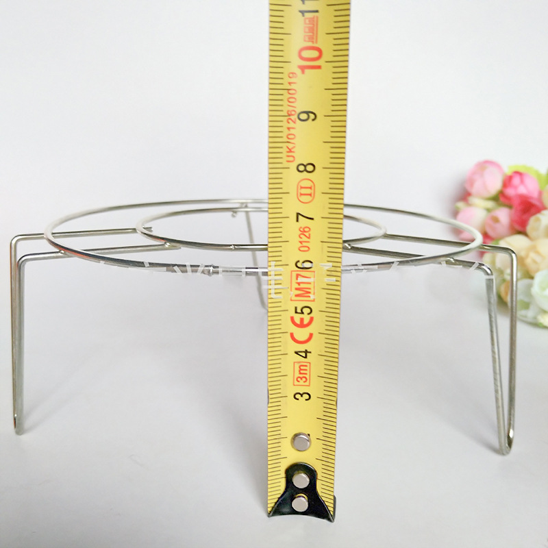 Single-layer steaming rack, metal iron pot rack, kitchen cage rack, triangular steaming rack, one-yuan general merchandise wholesale pic 2