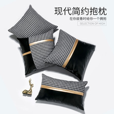 2021新款网红INS长毛绒亮片拼接公主风搭配抱枕客厅靠垫详情10