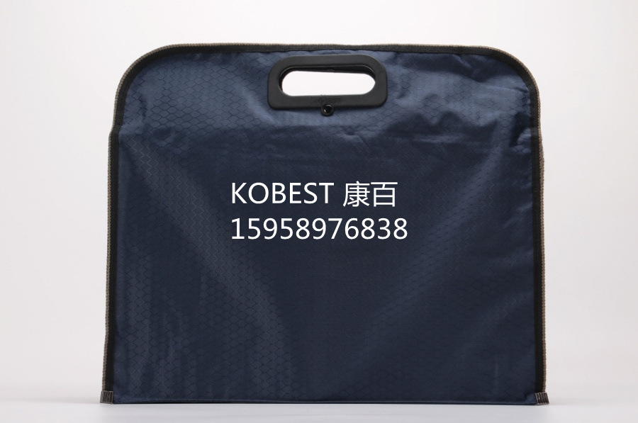Kangbai B4 Dragon Scale Handbag File Bag File Information Bag Double Zipper File Bag Factory Direct Sales 6909 pic 30