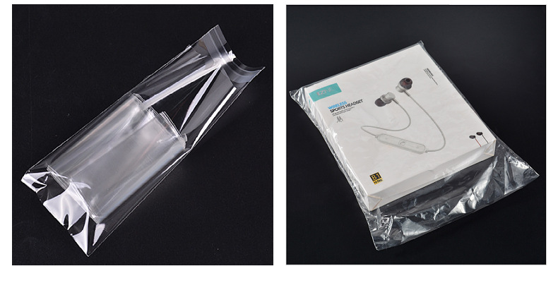 CPE磨砂袋半透明包装袋手机产品塑料磨砂平口袋磨砂袋自粘详情11