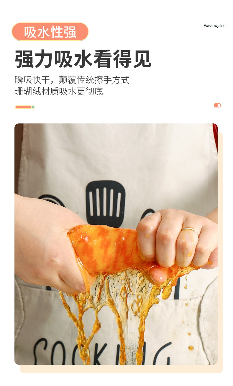 抹布强去污厨房用具家用神器大全百货家居用品实用小物件居家好物详情8