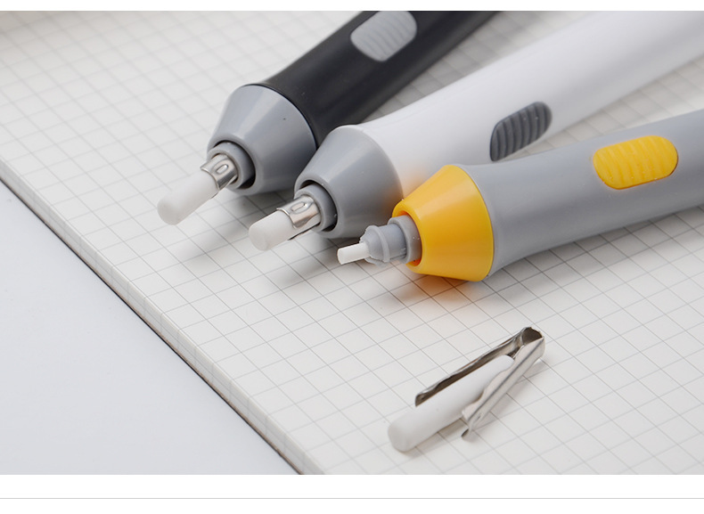 Dongnan Electric eraser, effortless, clean, automatically rotating drawing eraser, learning stationery eraser 8302 pic 12