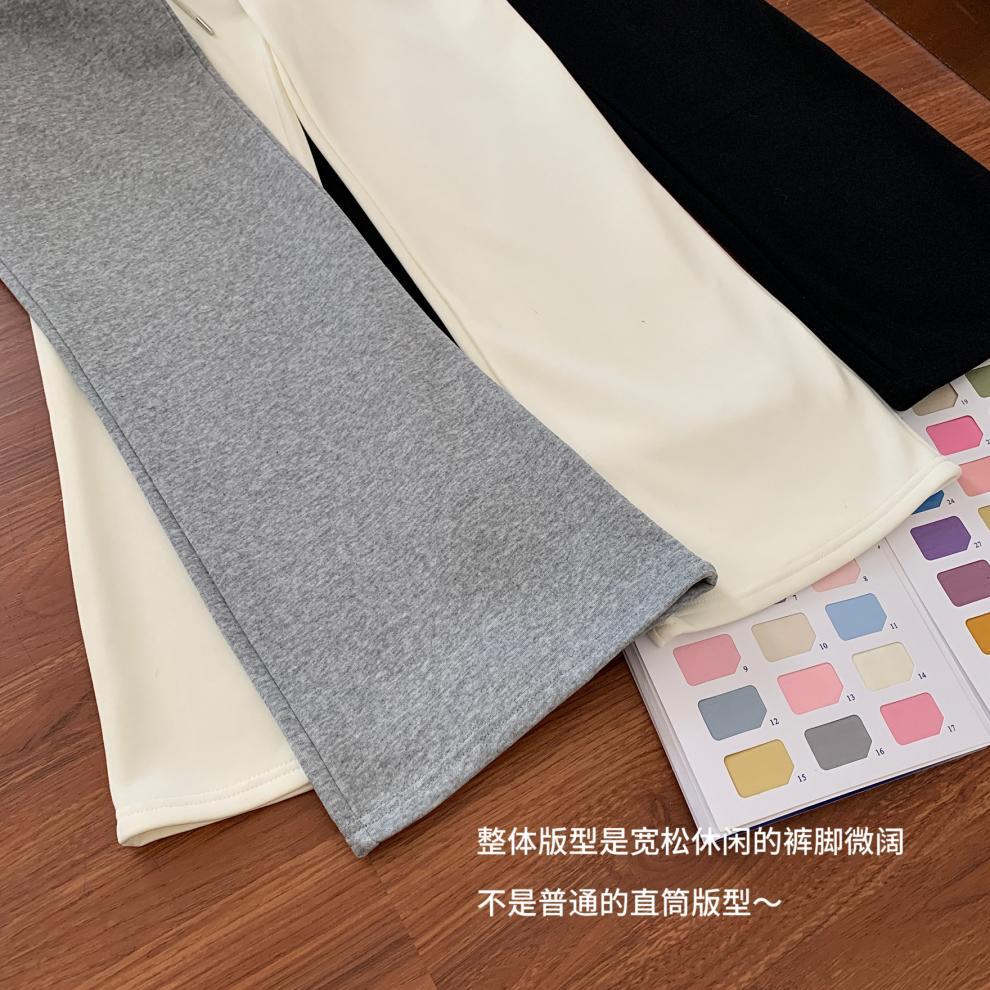 【 Winter Life-saving Pants 】 Fleece sweatpants for women, loose straight-leg wide-leg casual pants, 2024 pic 12