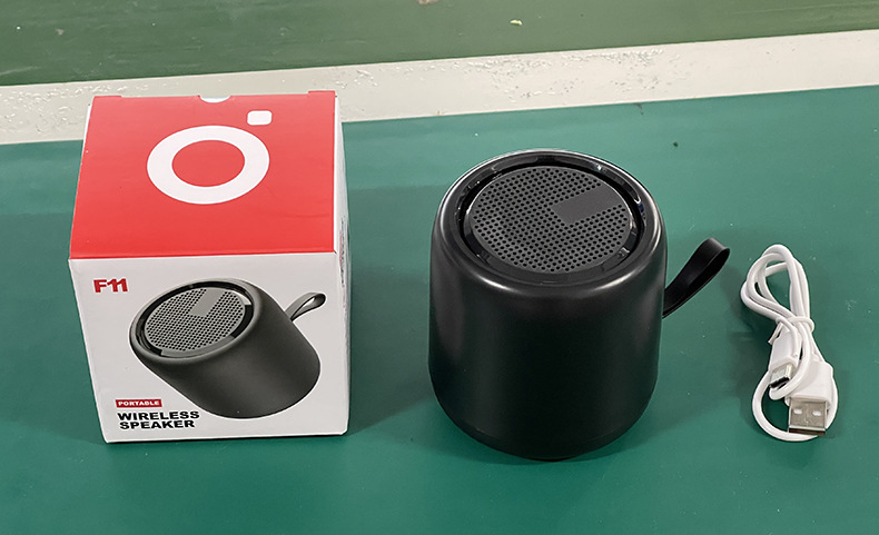 2023 New Model Bluetooth Speaker F11 Mini Wireless TWS couplet subwoofer gift small batch wholesale with marking pic 23