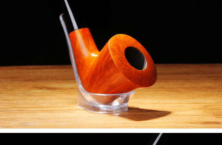 木香透明烟斗架烟斗支架厂家直供勺子型独立烟斗座单斗架一件代发详情17