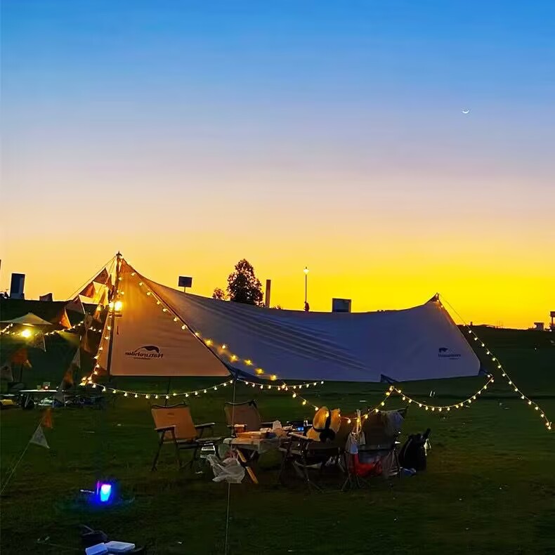 户外露营彩灯帐篷照明氛围灯LED小灯摆摊灯装饰挂件USB充电款灯串详情1