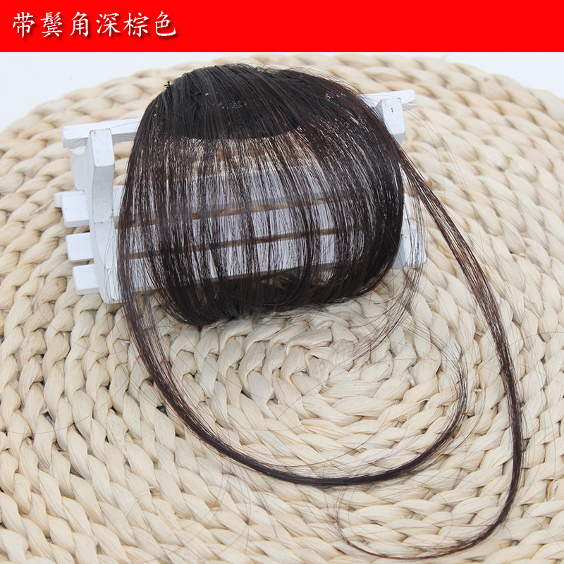 Mini bangs, air bangs, fake bangs, realistic bangs for women, thin bangs wigs pic 7