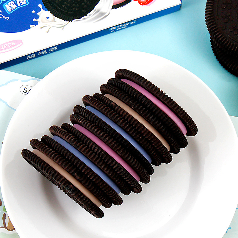 Creative eraser sandwich cookie shaped eraser, specially designed for primary school students, high appearance level, personalized eraser, clean thoroughly pic 4