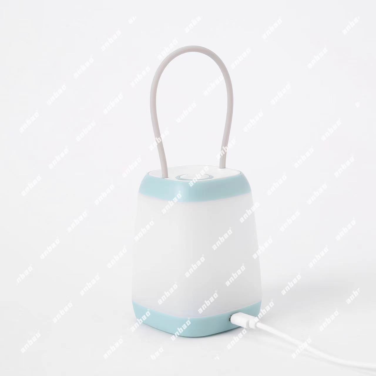New mini creative bedroom bedside night light, dimmable rechargeable portable camping lamp pic 3