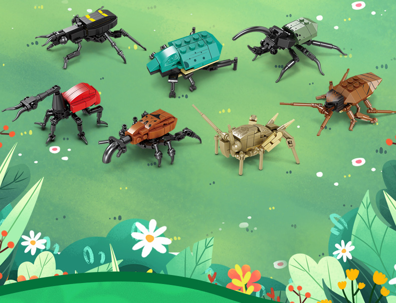 Niños pequeños granulares dinosaurios bomberos policía coche ensamblado bloques puzzle juguetes compatibles lego pic 58