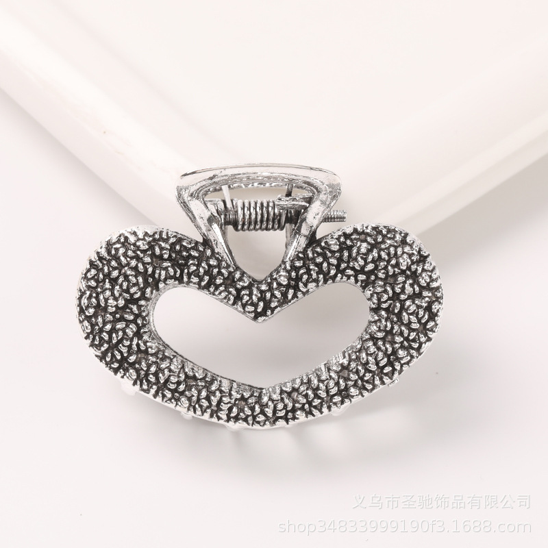 Cross-border korean version alloy plating hairpin tarjeta de pelo simple influencer mujer pelo agarrar moda versátil chao-chan liu clip pic 12