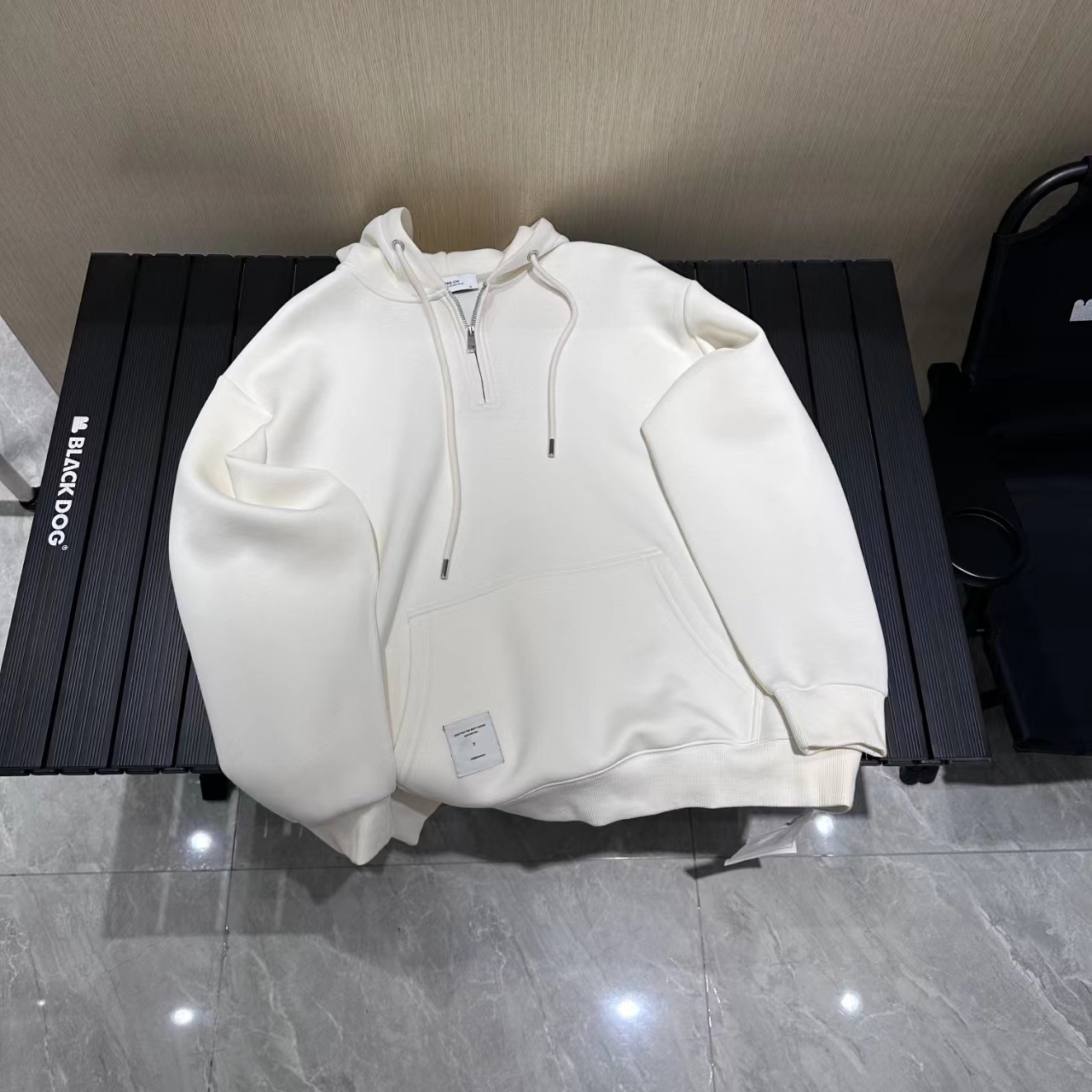 韩国货UUS高品质设计师款连帽卫衣男士2023秋装拉链长袖上衣23899详情4