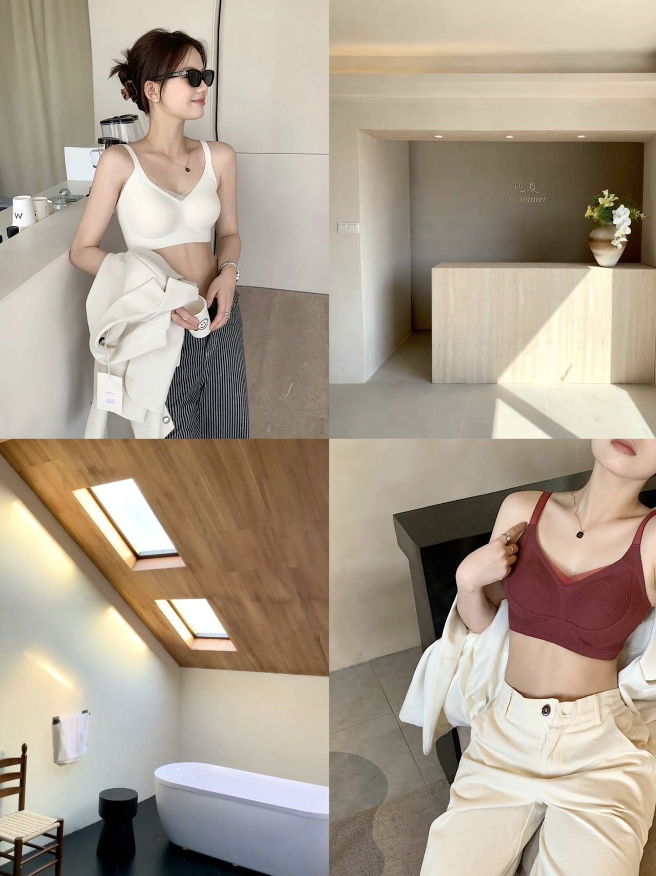 This autumn and winter warming, hair-smoothing, lifting, soft support bra, seamless underwear, comfortable gathering, skin-friendly, breathable, and frameless bra pic 2