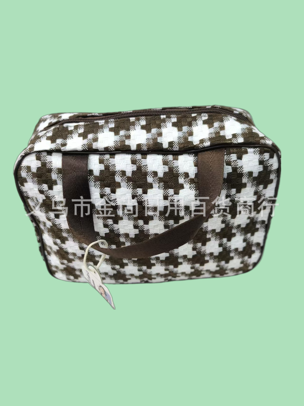 Cosmetics storage bag for women, large capacity, travel portability, high-end style, ins hand-held toiletry storage bag, small size pic 2