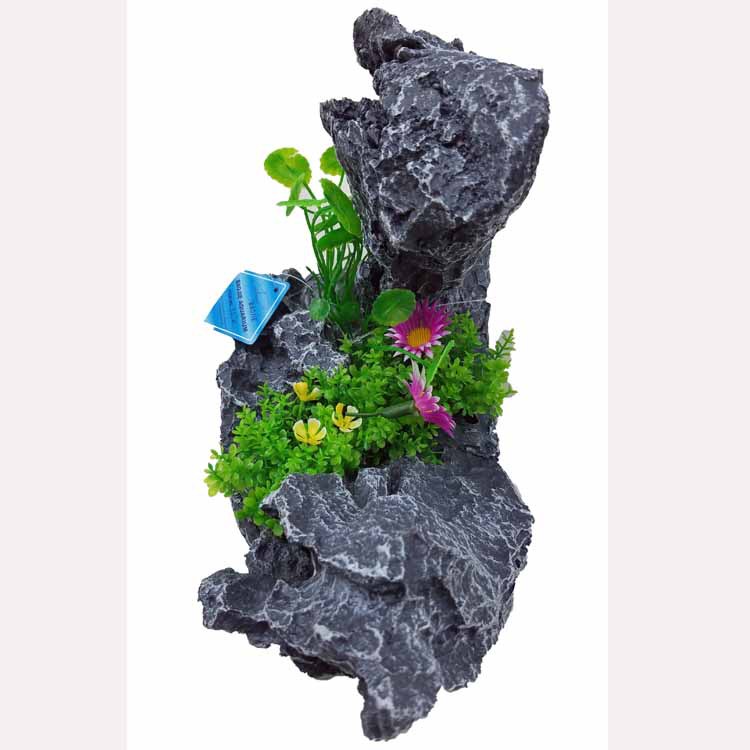 供应水族造景装饰工艺品 水族鱼缸装饰假山详情39
