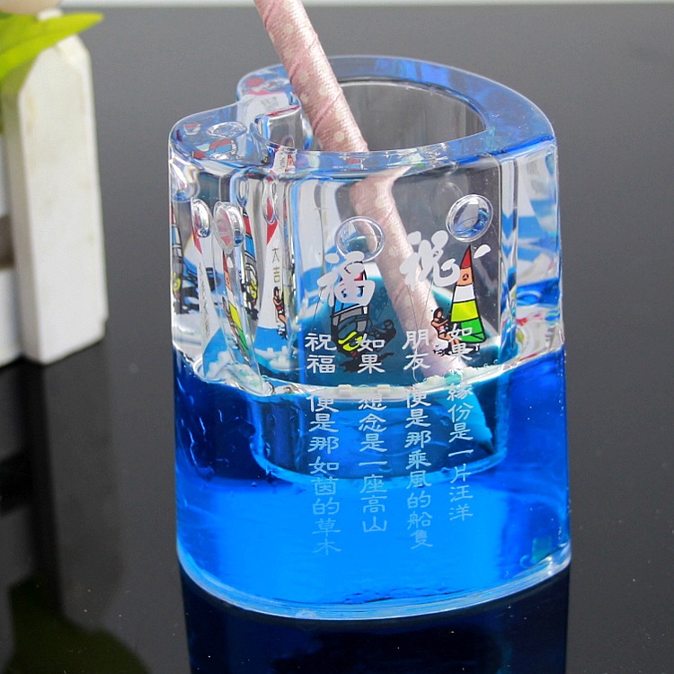 Acrylic crystal ornaments pic 3