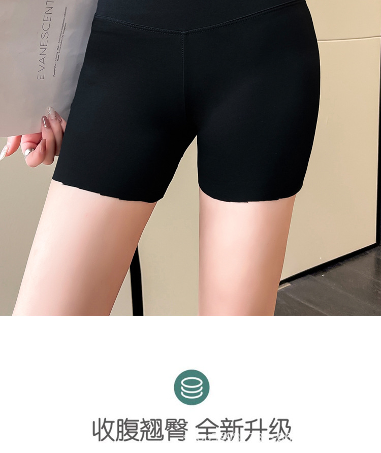 Yiwu three-part shark pants for women in summer are thin, belt-tightening, anti-leakage, and slimming when worn outside. They are large-sized, safety short pants with a base layer pic 2