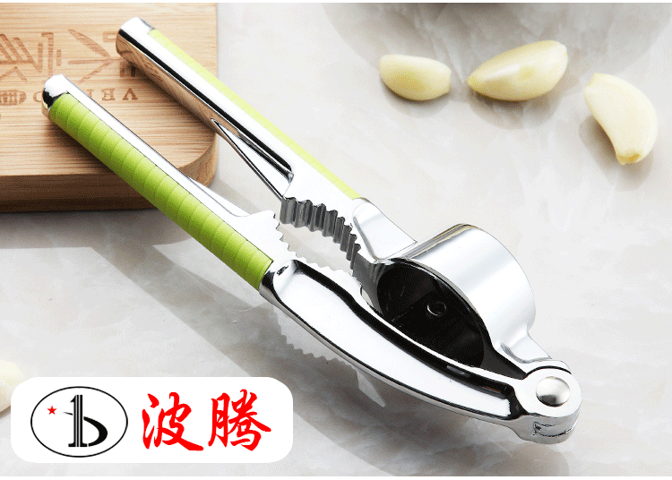 Kitchen multi-functional garlic press, stainless steel garlic mashing machine, manual garlic puree, garlic paste, ginger and garlic machine pic 6