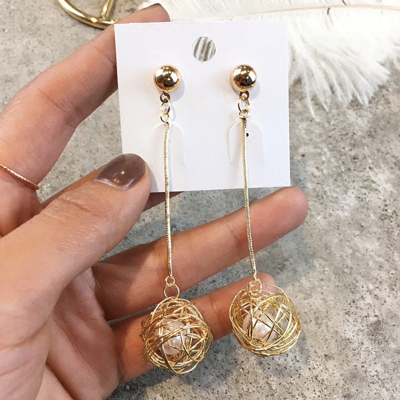 925银针复古耳环几何金属耳钉小众气质高级感爆款百搭耳饰批发详情30