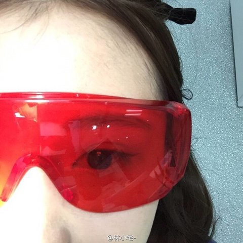 炫酷防飞溅防尘眼镜透明大框潮个性眼镜男女凹造型护目镜太阳镜详情14