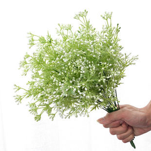 仿真植物假草盆栽  摆件设计客厅室内装饰尤加利小花详情17