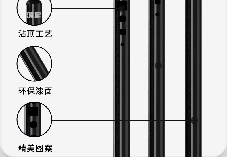 鸿星文具黑木铅笔 光亚结合热转印沾顶德国芯铅笔 盒装圆杆HB铅笔详情14