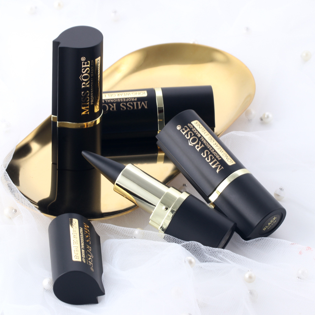 MISS ROSE Black Waterproof eyeliner Cream for export wholesale, exclusively for export pic 22