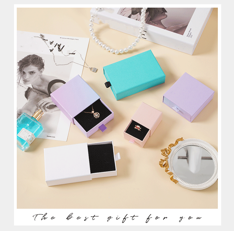 Wholesale of drawer boxes, jewelry boxes, rings, stud earrings, bracelets, necklaces, accessory boxes, jewelry, lipsticks and gift packaging boxes in stock pic 16