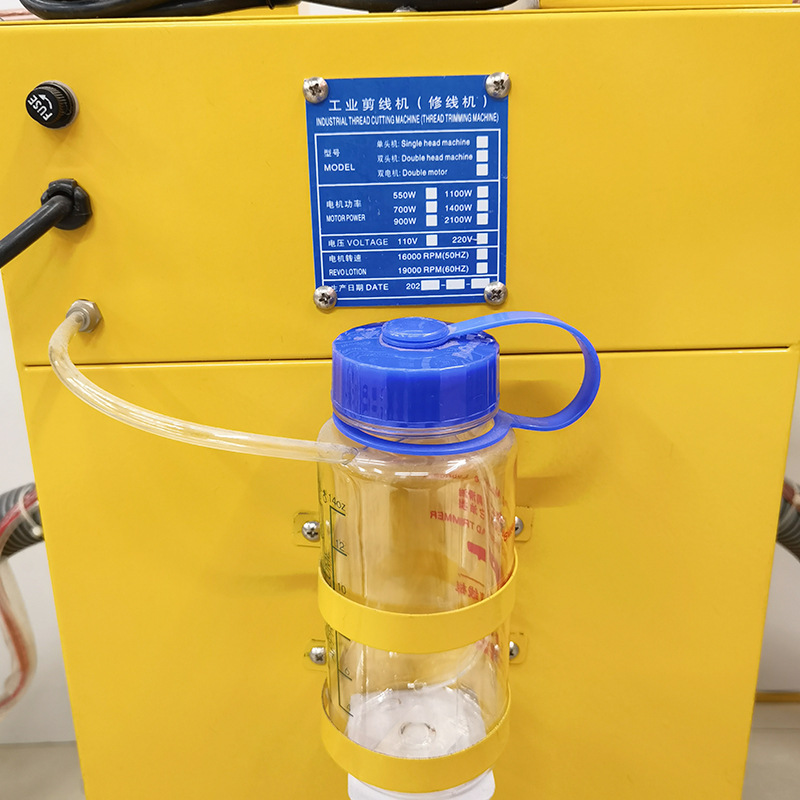Automatic thread cutting machine for clothing, jeans, swimsuits, thread suction head, double-head, double-motor, single-motor thread cutting equipment Hanma pic 5