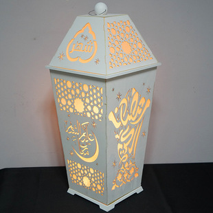 斋月节灯笼 中东斋月布置装饰led发光节日道具图案可换速卖通热热详情11