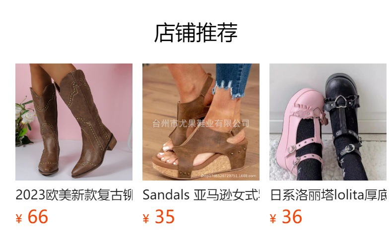 短靴女23秋冬新款外贸亚马逊欧美尖头刺绣Women's boots女式皮靴详情5